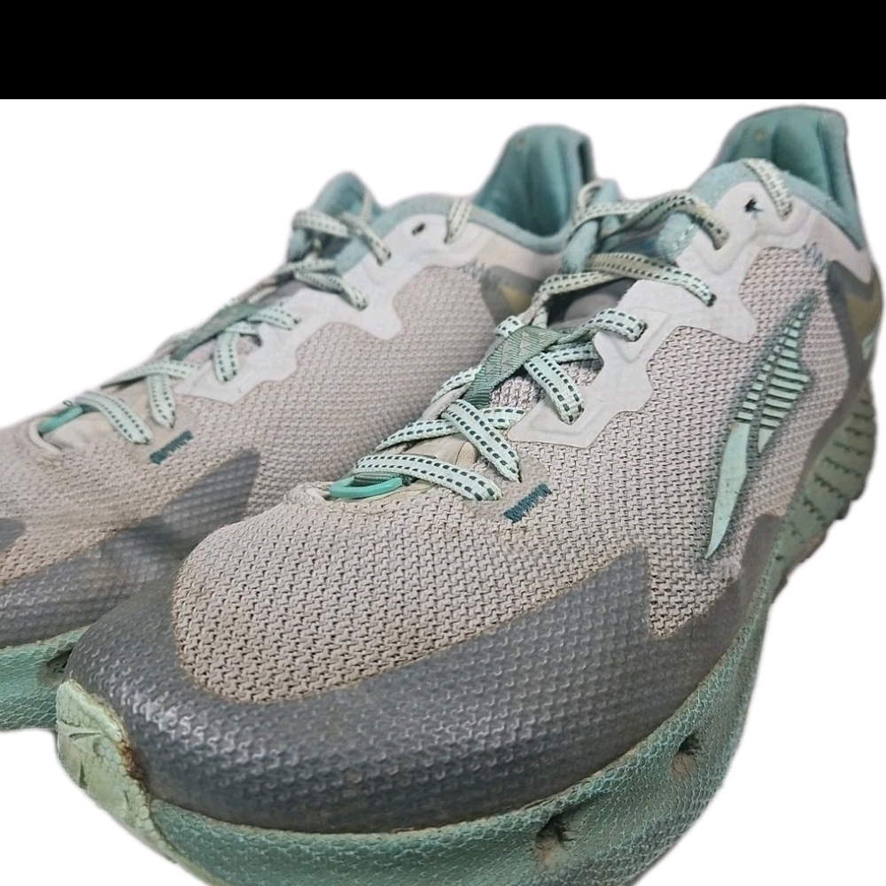 Altra Timp4 Women 8 Sz8 Teal Gray Trail Run Hiking Sneaker Y2k Run Walk Gym[5E